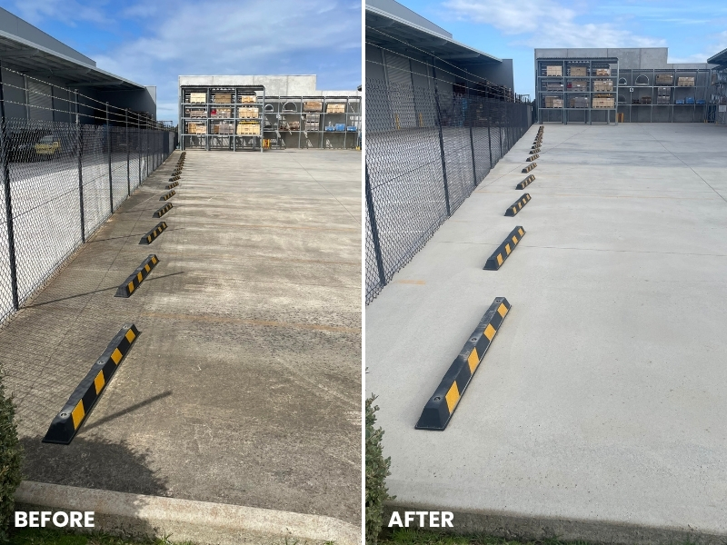 COMMERCIAL PRESSURE CLEANING example 1
